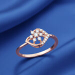 Floral Cascade Diamond Ring - 18K Jewellery