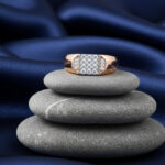 Dual Panel Men's Diamond Ring - 18K Jewellery