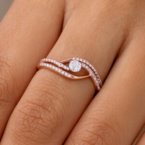 MAJESTIC VEIL DIAMOND RING - 18K JEWELLERY