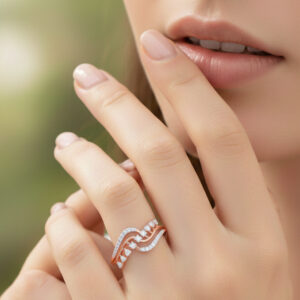 ETERNAL WAVES DIAMOND RING - 18K JEWELLERY