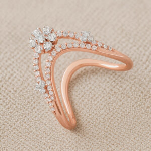 FLORAL SYMPHONY DIAMOND RING - 18K JEWELLERY