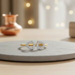 DELTA PAVE DIAMOND RING - 18K JEWELLERY