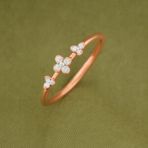 TRIPLE BLOOM DIAMOND RING - 18K JEWELLERY