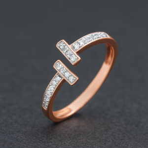 AXIS GLOW DIAMOND RING - 18K JEWELLERY