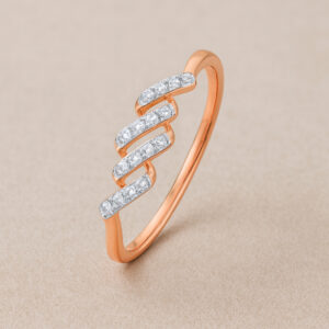 SPIRAL SYMPHONY DIAMOND RING - 18K JEWELLERY
