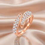 CROSSOVER DIAMOND RING - 18K JEWELLERY