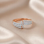 CRISS-CROSS DIAMOND RING - 18K JEWELLERY
