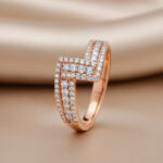 DIAMOND PAVE CROSSOVER RING - 18K JEWELLERY