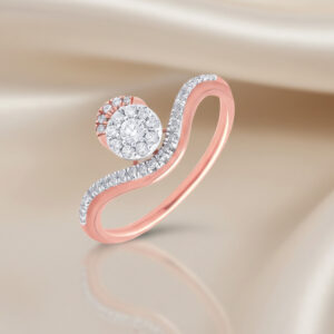 PAVE TWIST DIAMOND RING - 18K JEWELLERY