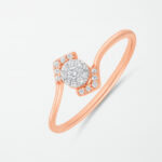 SPARKLE BALANCE DIAMOND RING - 18K JEWELLERY