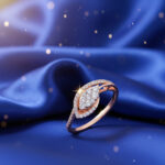 LUSTRE DROP DIAMOND RING - 18K JEWELLERY