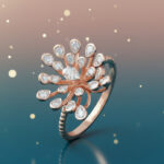 FLORAL BURST DIAMOND RING - 18K JEWELLERY