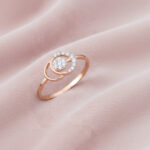 ROSE GOLD ORBIT DIAMOND RING - 18K JEWELLERY