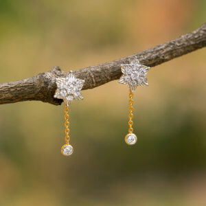 STELLAR BLOOM DROP EARRINGS - 18K JEWELLERY