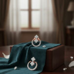 DIAMOND CASCADE STUDS - 18K JEWELLERY