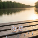 NATURES GRACE DIAMOND STUDS - 18K JEWELLERY