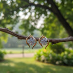 AURORA PETAL DIAMOND STUDS - 18K JEWELLERY