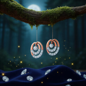 CELESTE HARMONY DIAMOND STUDS - 18K JEWELLERY