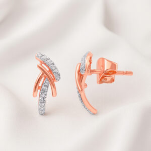 SWIRL SPARKLE DIAMOND DROPS - 18K JEWELLERY