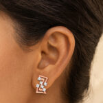ZIGZAG ALLURE DIAMOND STUDS - 18K JEWELLERY