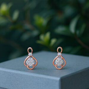 BLOSSOM DROP DIAMOND EARRINGS - 18K JEWELLERY
