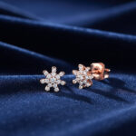 STARBURST SPARK DIAMOND EARRINGS - 18K JEWELLERY
