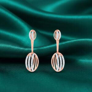 ORBIT GLOW DIAMOND EARRINGS- 18K JEWELLERY