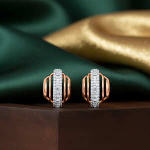 RADIANT ARC DIAMOND EARRINGS - 18K JEWELLERY