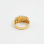 Aurum Valor Men's Gold Ring - 22K Jewellery