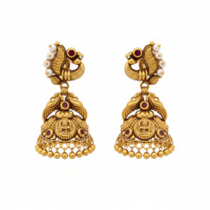 MAYURA VAIBHAV GOLD JHUMKAS- 22K JEWELLERY