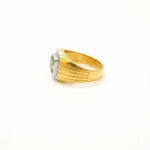 VERDANT CREST MEN'S GOLD RING - 22K JEWELLERY