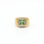 VERDANT CREST MEN'S GOLD RING - 22K JEWELLERY