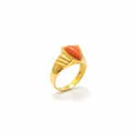 SUNSTONE CREST MEN'S GOLD RING - 22K JEWELLERY