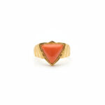 SUNSTONE CREST MEN'S GOLD RING - 22K JEWELLERY