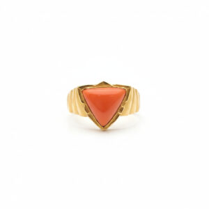 SUNSTONE CREST MEN'S GOLD RING - 22K JEWELLERY