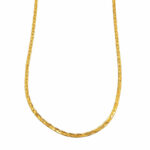 CLASSIC EDGE GOLD CHAIN- 22K JEWELLERY