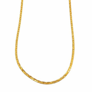 CLASSIC EDGE GOLD CHAIN- 22K JEWELLERY