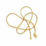 CLASSIC EDGE GOLD CHAIN- 22K JEWELLERY