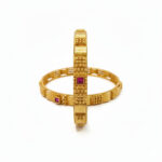 IMPERIAL PATTERN GOLD BANGLES - 22K JEWELLERY