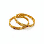 IMPERIAL PATTERN GOLD BANGLES - 22K JEWELLERY