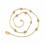 GOLDEN AURA BEAD CHAIN- 22K JEWELLERY