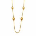 GOLDEN AURA BEAD CHAIN- 22K JEWELLERY