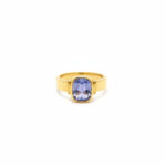 BLUE MONARCH MEN'S GOLD RING - 22K JEWELLERY