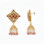 VARNIKA HERITAGE GOLD JHUMKI- 22K JEWELLERY