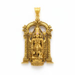 DIVYA ARCHANA GOLD PENDANT - 22K JEWELLERY