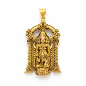 DIVYA ARCHANA GOLD PENDANT - 22K JEWELLERY