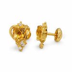 AMOUR GLOW HEART GOLD PENDANT SET - 22K JEWELLERY