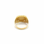 EMPEROR'S GRID MEN'S GOLD RING - 22K JEWELLERY