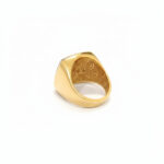 GRAND MATRIX MEN'S GOLD RING - 22K JEWELLERY