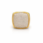GRAND MATRIX MEN'S GOLD RING - 22K JEWELLERY